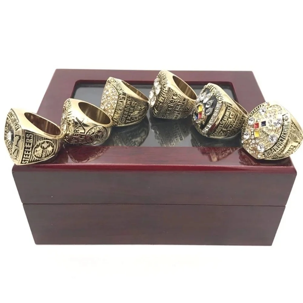 Pittsburgh Steelers Superbowl Championship Ring Set Fan Edition No Box‎